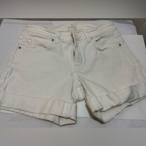 Calson Denim Boyfriend Cuff Shorts  stretch Size 30